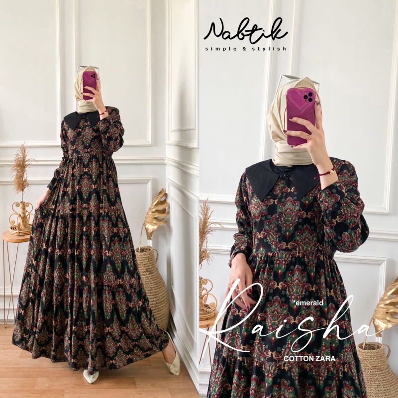 NEW UPLOAD | RAISHA ORIGINAL GAMIS NABTIK