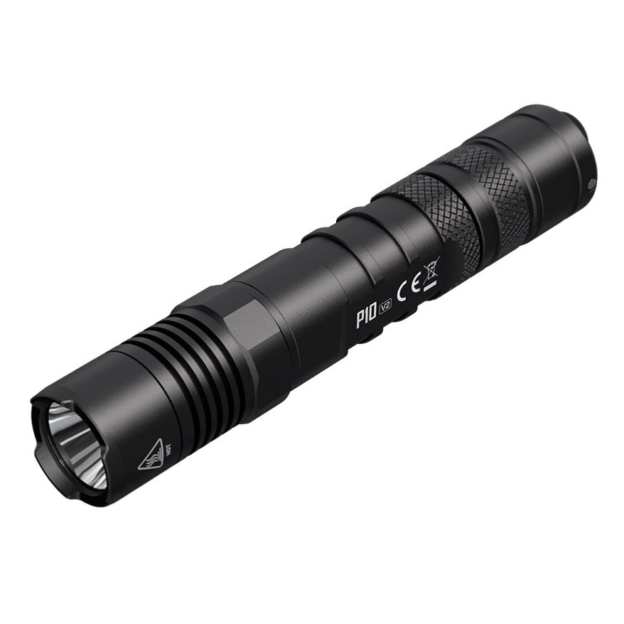 NITECORE P10 V2 Senter LED CREE XP-L2 V6 1100 Lumens - Black