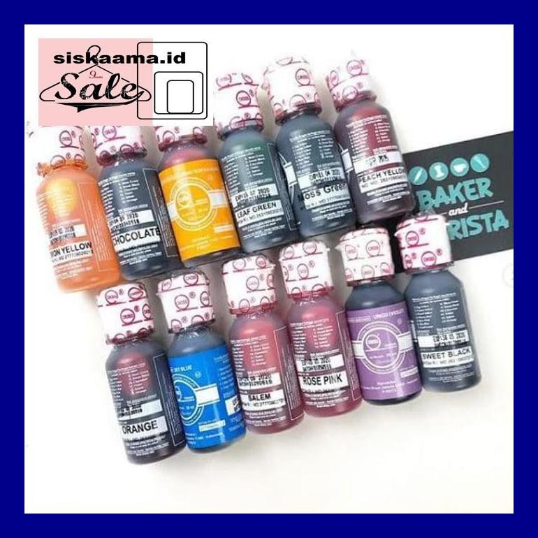 

A40D0Yh Cross Coloring (Oil Base) / Pewarna Cross (20Gr) - Sweet Black D50Tr40V