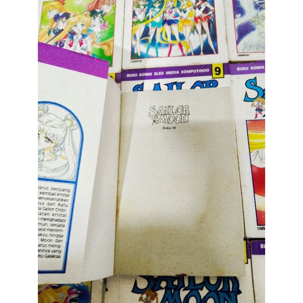 sailor moon 1-18 end komik