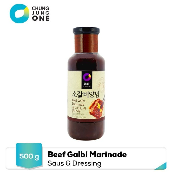 

ufd6021 Chung Jung One - Beef Galbi Marinade Sauce 500 Gr Fsfs201