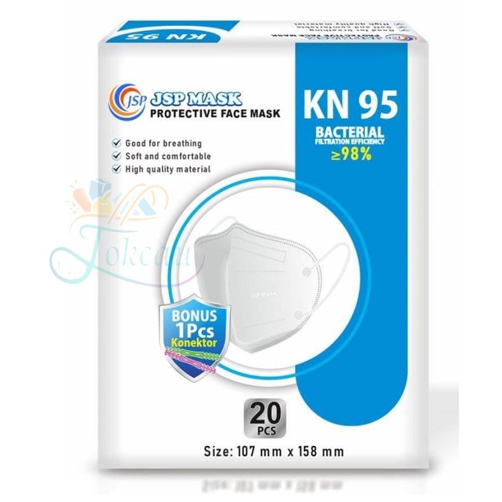 Masker Medis JSP KN95 5 Ply / KN 95 Face Mask isi 20