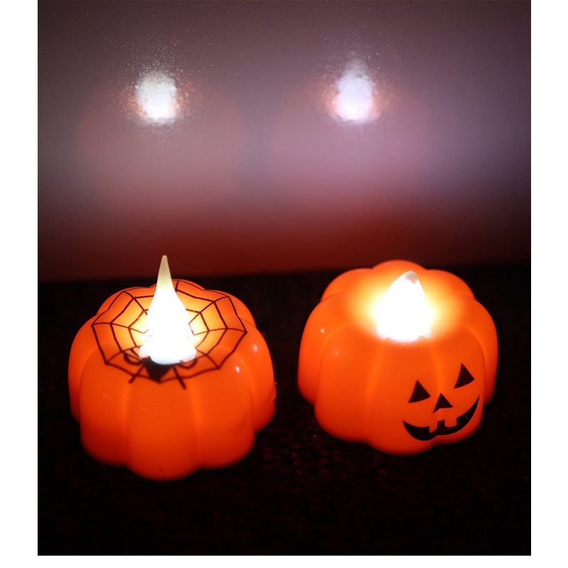 LALA lampu lilin labu pumpkin lamp hiasan pesta halloween