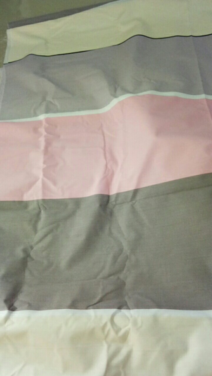 Bahan Kain Sprei Katun Lokal Cvc Motif Meteran