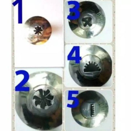 spuit topi untuk kue semprit/Cetakan Kue Semprit Kue Cipir Kecipir Stainless