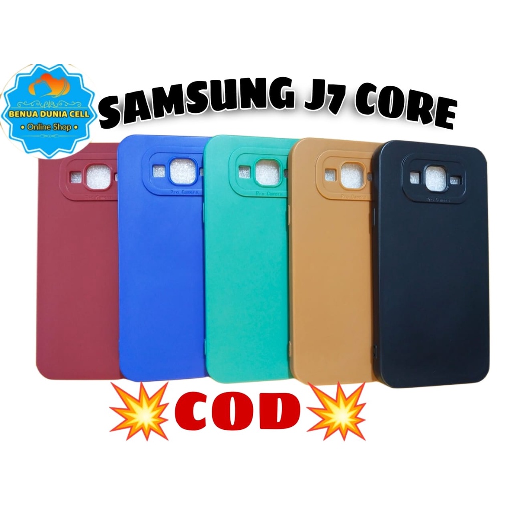 SAMSUNG J7, J7 CORE - SOFTCASE PRO KAMERA PC SAMSUNG GALAXY J7 CORE // J7 2015 - BDC