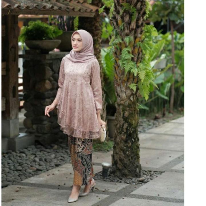 Model Baru.. (GRATIS HIJAB) KEBAYA COUPLE MEGAN kebaya tunangan wisuda
