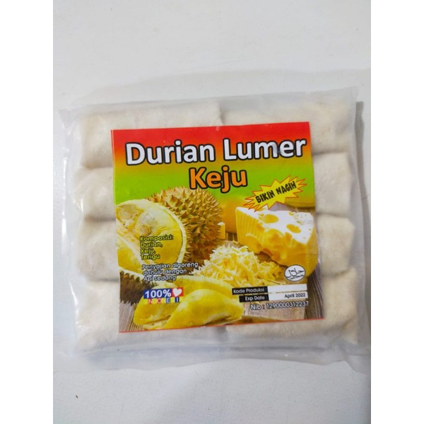 Piscok Lumer Durian Keju  Origiinal Bilqis Krenyes