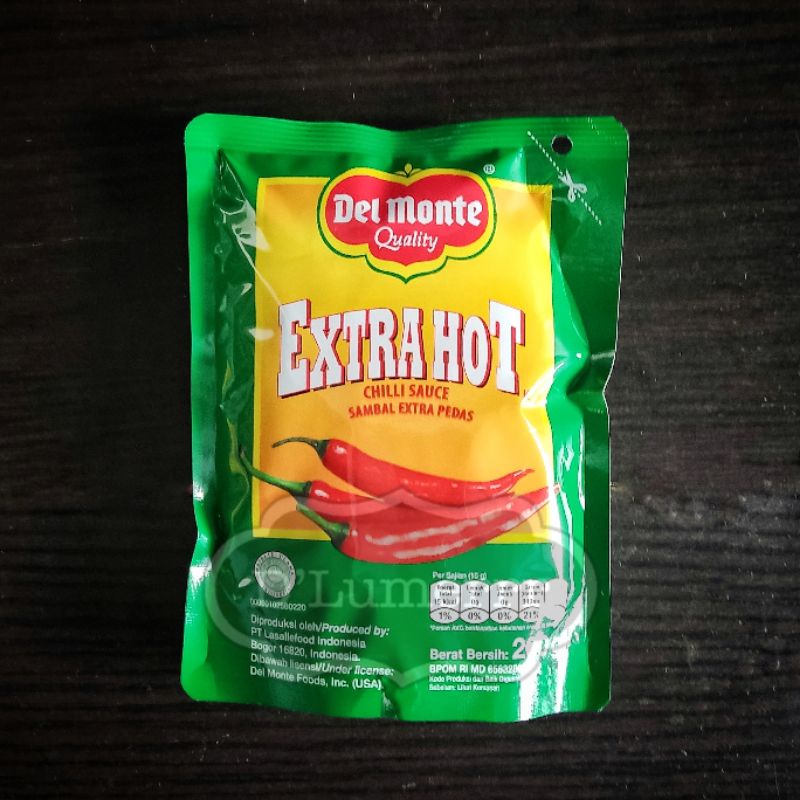 Jual Saus Sambal Extra Hot Del Monte Kemasan Ekonomis 200gr Indonesia