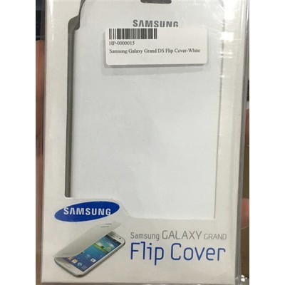 Flip Cover Galaxy Grand Dual Sim Putih Original