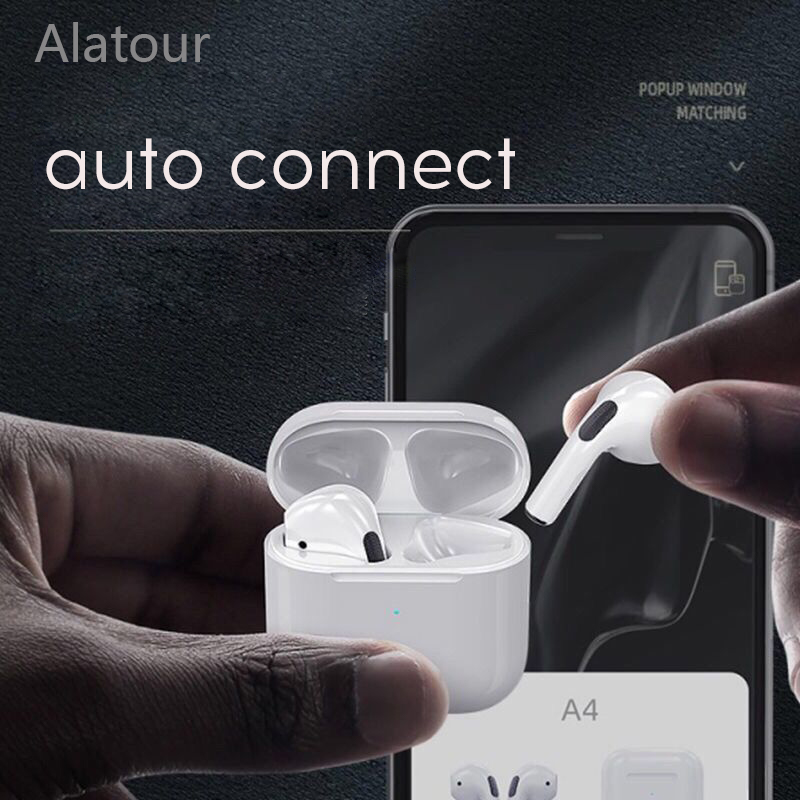 Mini Pro 4 Bluetooth Earphone In Ear TWS Earbud5.0 In-Ear + Box Charging