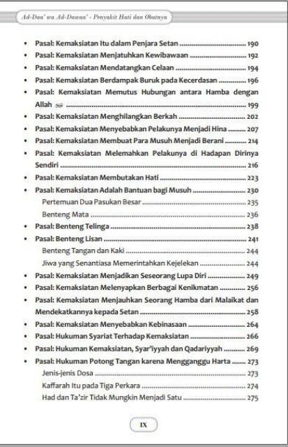 Penyakit Hati dan Obatnya, Terjemah Addau Wad Dawaa