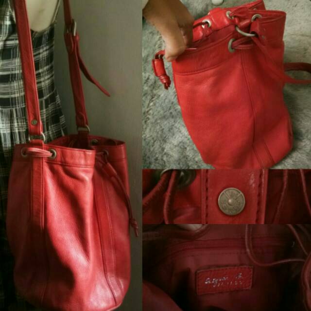 Tas Agnes B original lether