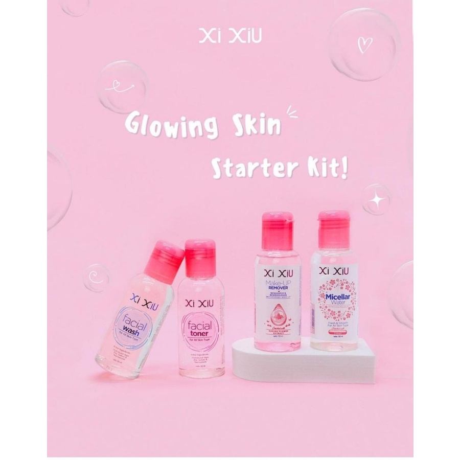 ✿ MADAME ✿ XI XIU FACE SKINCARE SERIES PAKET SERIES REMOVER MICELLAR TONER FACIAL WASH