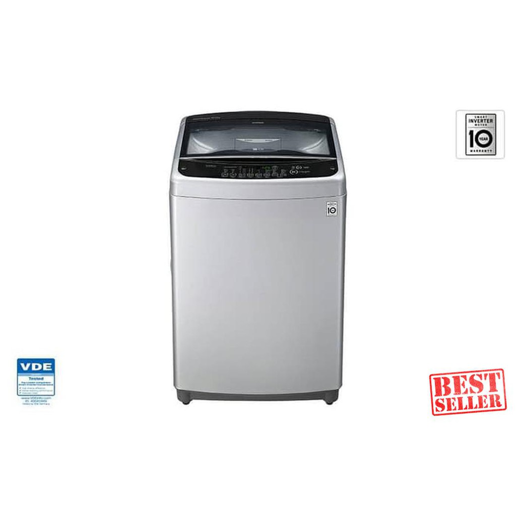 Mesin cuci LG T2108VSAM 8 kg Otomatis Top Loading - Smart Inverter