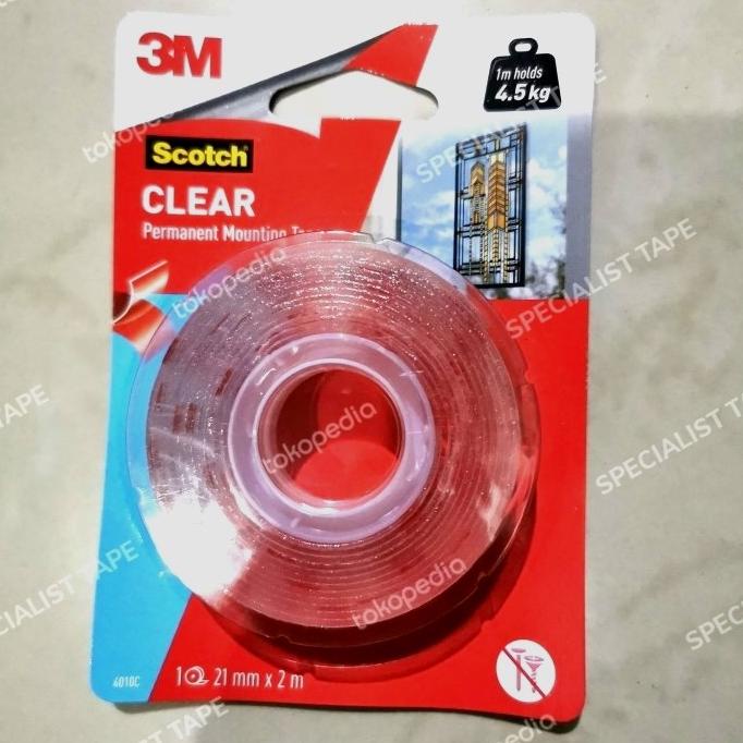 

3M Double tape Scotch Permanent Tape Mounting clear transparan bening CUCI GUDANG