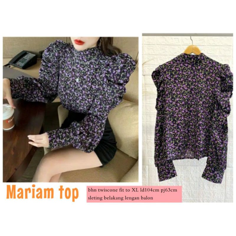 

MARIAM TOP / ABCD LABEL