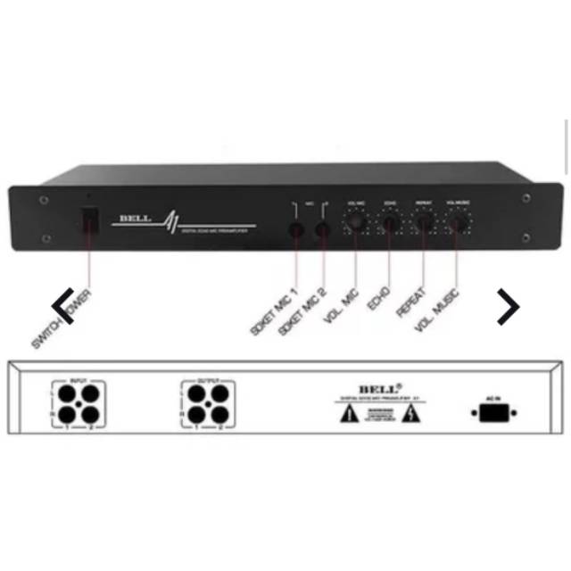 Box digital echo A1 Bell