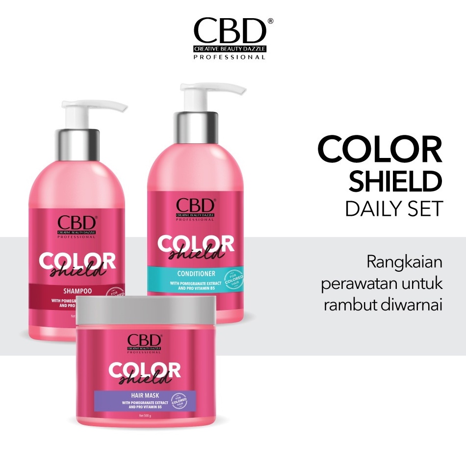 CBD Keratin Pro Daily Series | CBD Color Shield Series