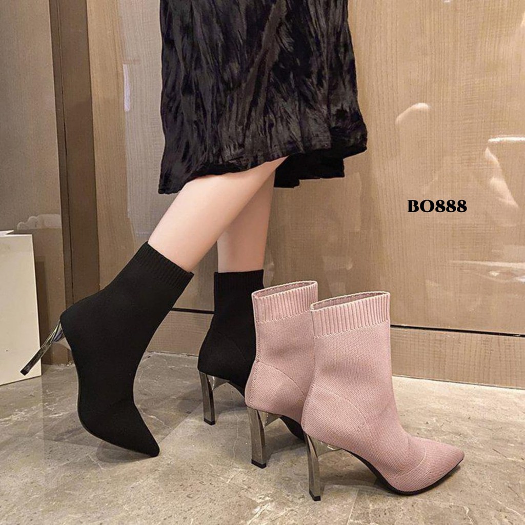 WYN SEPATU HEELS BOOTS ALA KOREA BO888