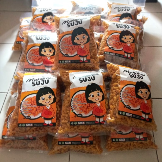 Makaroni Suju Makroni Macaroni Macroni Bantet Super Pedas Kriuk Big Size 500gr