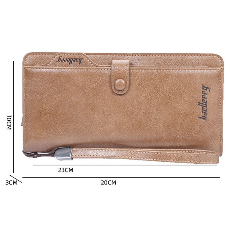 ORIGINAL BAELLERRY 6703 DOMPET PANJANG DENGAN ZIPPER SLETING PRIA WANITA JHONNY WALLET