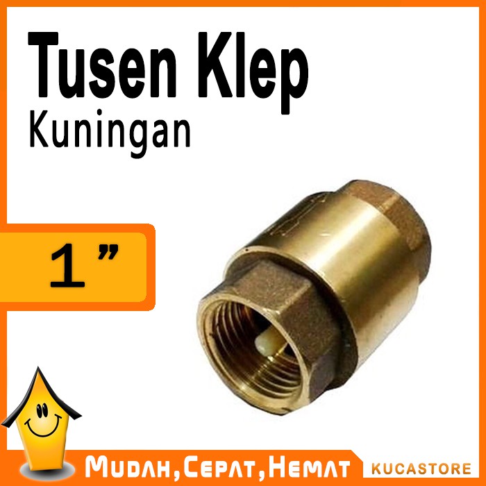 Tusen Klep Kuningan Onda 1 Inch