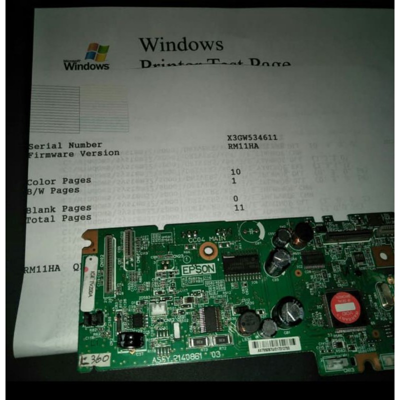 Mainboard Epson L360 / Board printer Epson L360 original