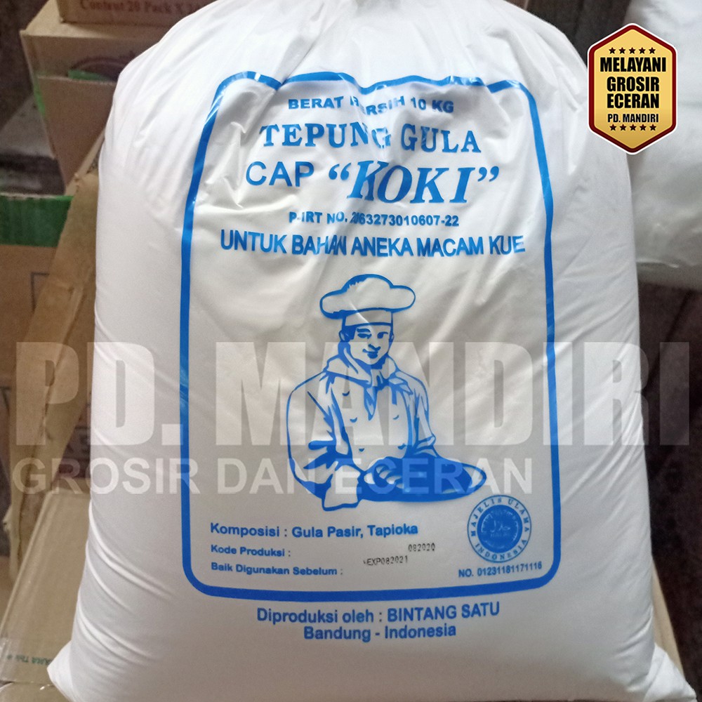 

CAP KOKI GULA TEPUNG