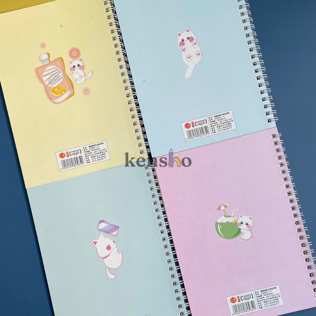 KENSHO Notebook Buku Book Spiral A5-45 / Catatan / Lucu