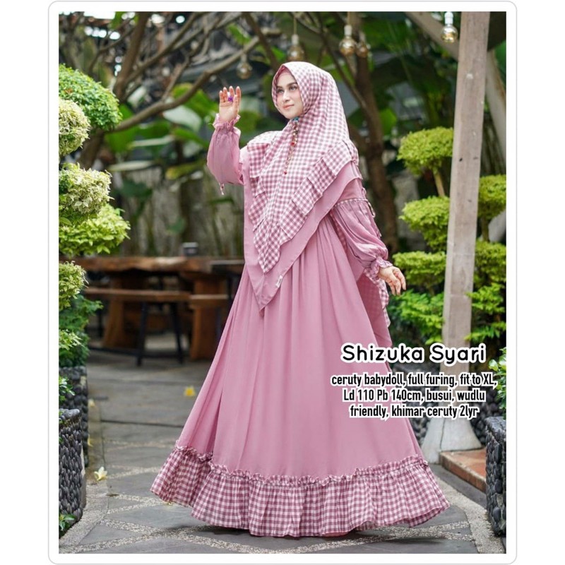 SL Shizuka Syari // gamis syar'i
