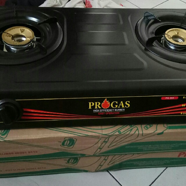 Progas PG-269 Kompor Gas 2 Tungku - Teflon