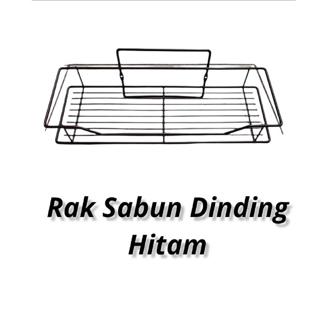 Rak Sabun Shampo Hitam Anti Karat HARGA AGEN