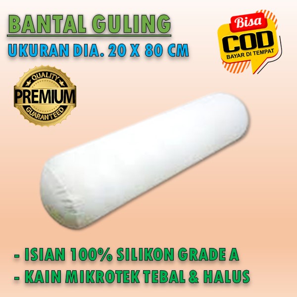 Bantal Guling Tidur Silikon Kulitas Hotel