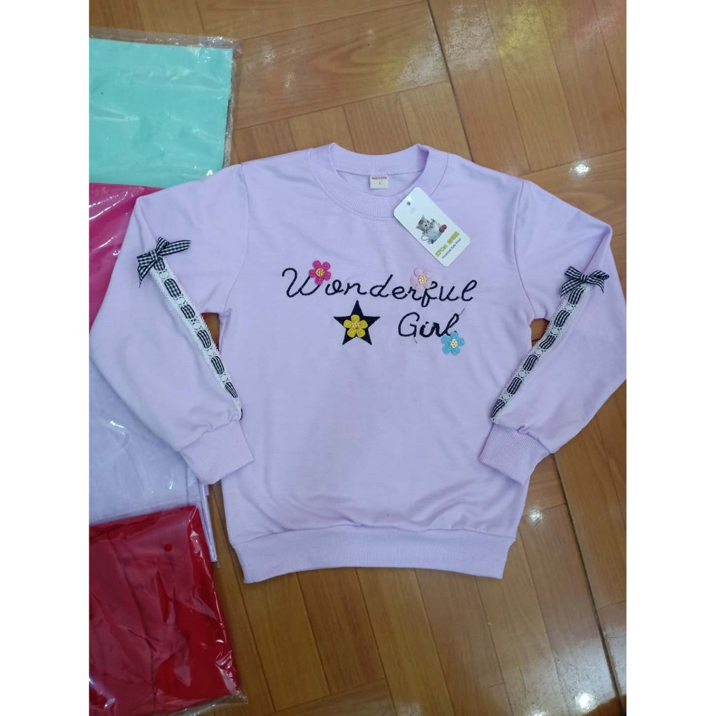 Sweater Anak Usia 5-8TH - Motif Pita