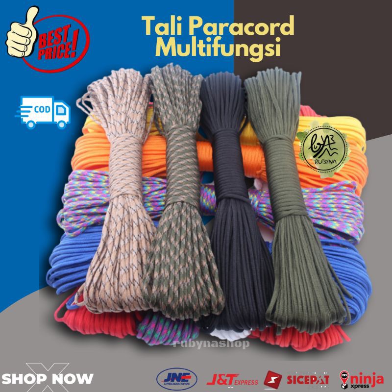 

Tali Paracord Multifungsi 7 Core 5mm DIY