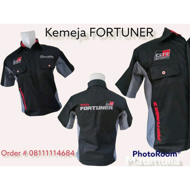 KEMEJA TOYOTA FORTUNER GR