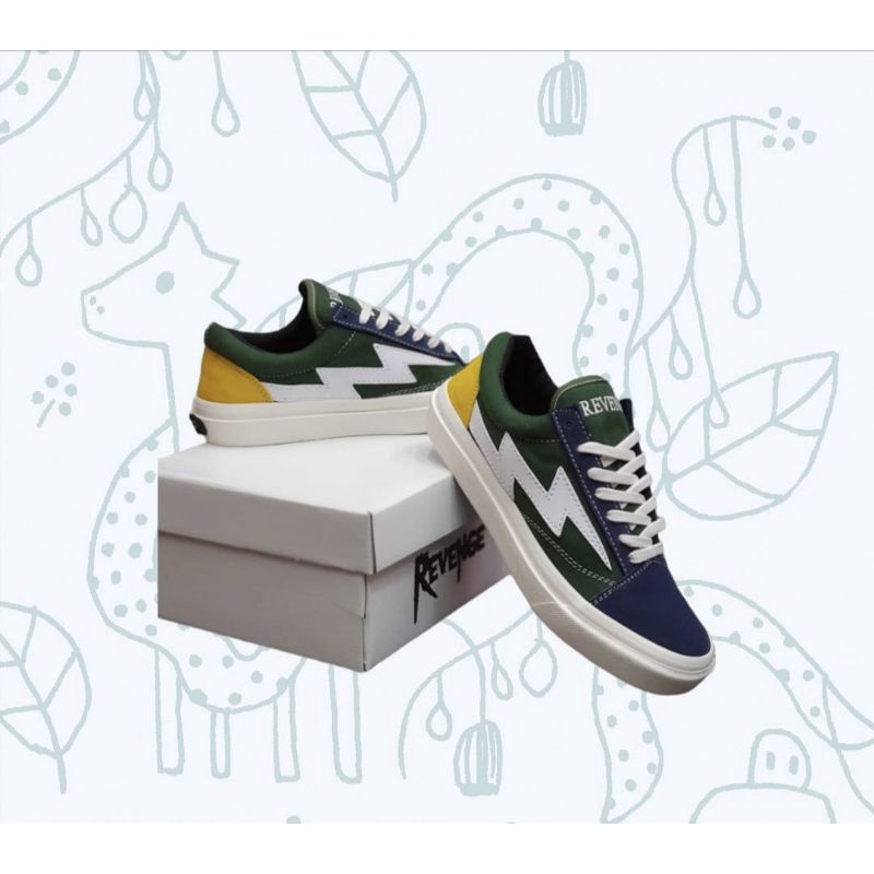 SEPATU REVENGE X STROM RAINBOW OG SEPATU SNEAKERS PRIA  SNEAKERS WANITA SEPATU SNEAKERS IMPORT