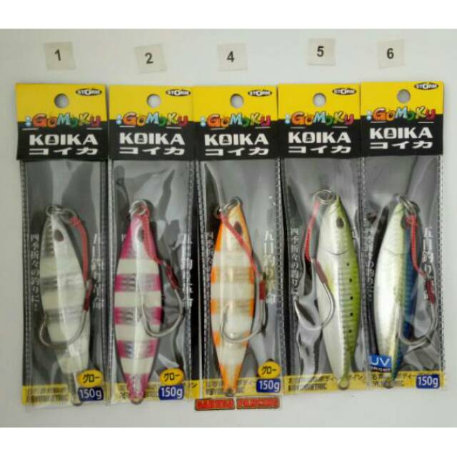 Storm gomoku KOIKA 150 gram metal umpan jig