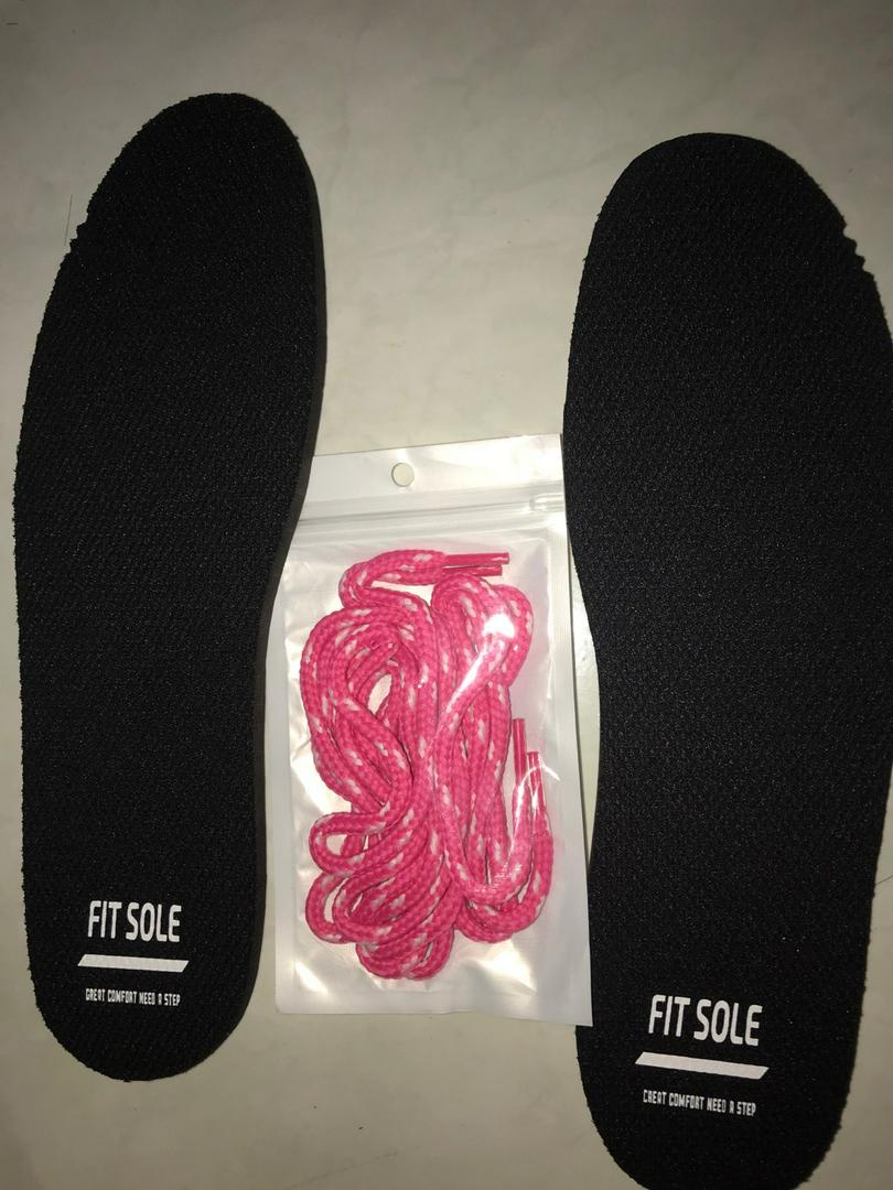 Tali Sepatu Off White Bulat Motif 2 Warna / Shoelace Untuk Sneaker