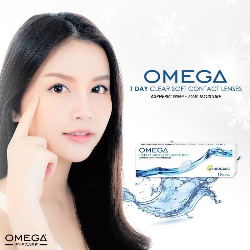 softlens bening OMEGA HARIAN/soflens OMEGA CLEAR 1 DAY/soflens minus bening harian