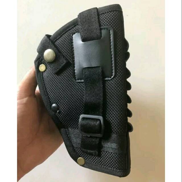 Sarung Pistol Hitam Putih