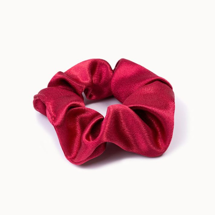 Scrunchie Satin - Kunciran Ikat Rambut Cepol Hijab / Jilbab [ Gratis Ongkir / Cod ]