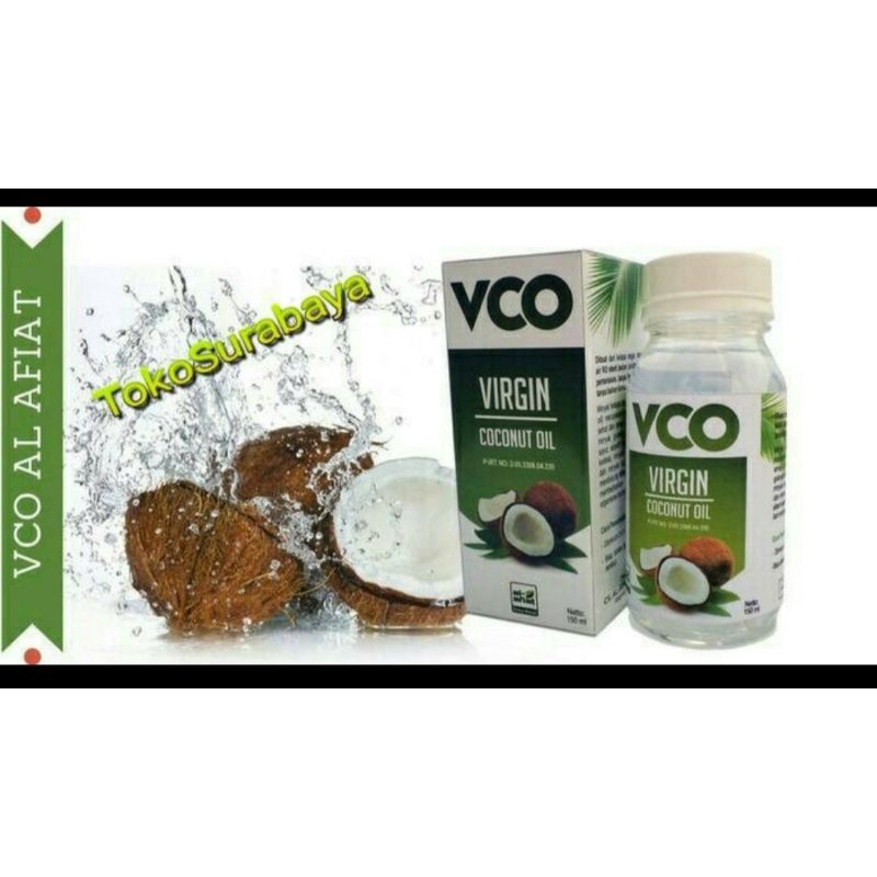 

VCO 150ml Virgin Coconut Oil Al Afiat 100% Minyak Kelapa Asli