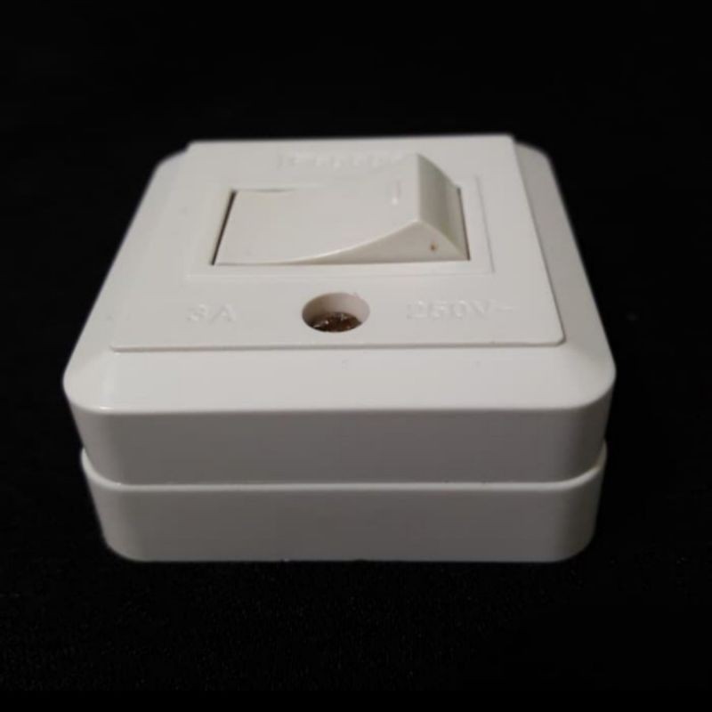 Saklar OB engkel piano PAGODA / saklar tunggal tempel kayu