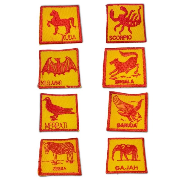 bet regu Pramuka gambar HEWAN