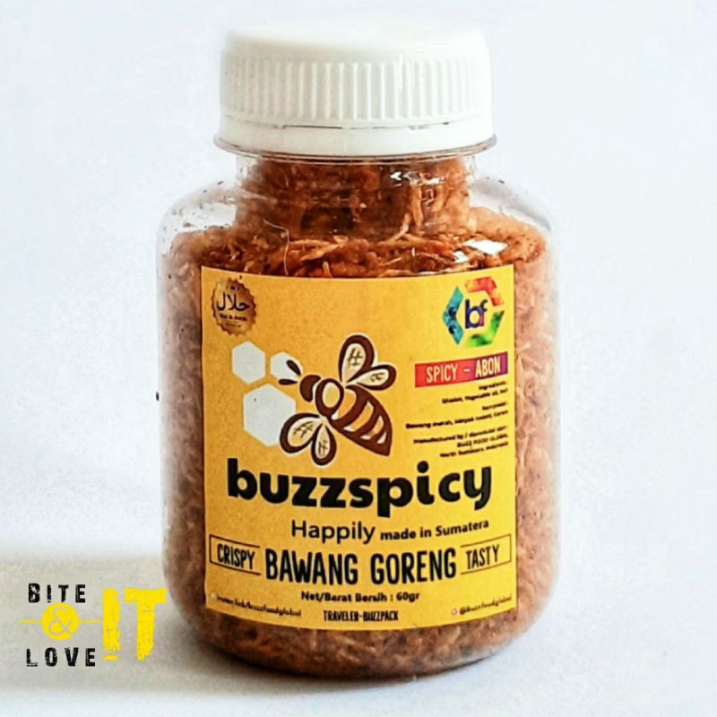 

buzzspicy bawang goreng spicy abon traveler pack