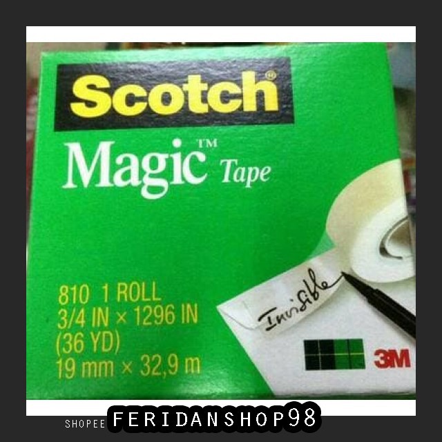 

BT649 MAGIC TAPE SCOTCH BEST 3M 810 BY FERIDANSHOP98