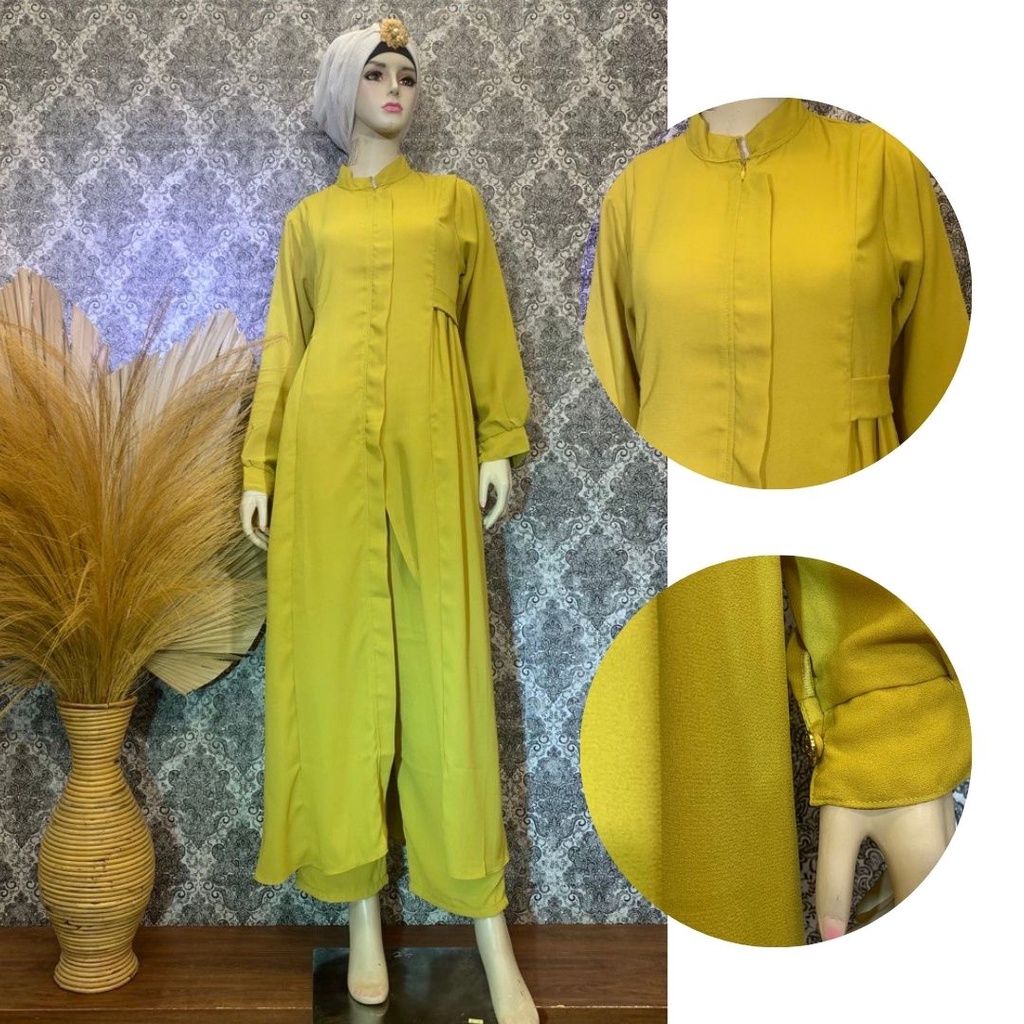 Setelan Celana Gamis Almira Busui - Modeluv