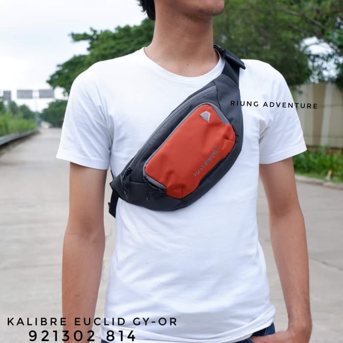 Tas Pinggang Kalibre 920540 814 Euclide Orange Original - Orange Murah